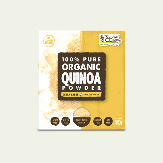 NutriBrownRice® (100% Pure Organic Quinoa Powder – Instant)