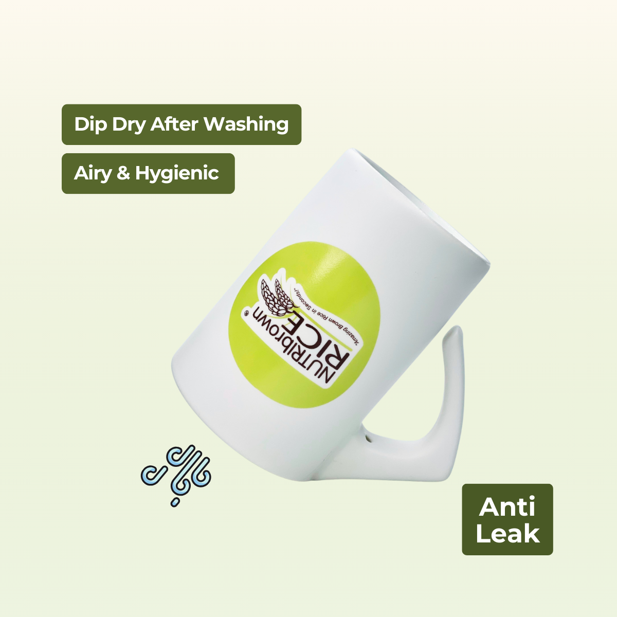 [MUG] Nordic Matt Ceramic Mug / Cup for NutriBrownRice® / Coffee / Tea
