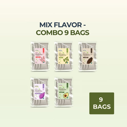[SET] NutriBrownRice® Mix Flavor Combo Set 9 Bags