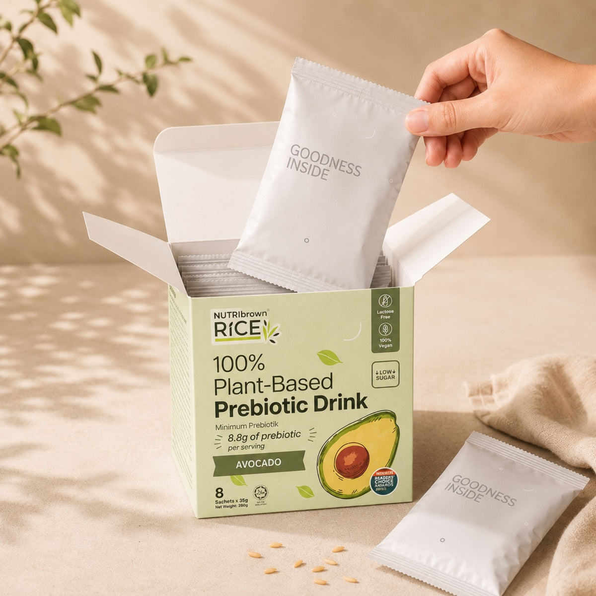 [Box] NutriBrownRice®® Avocado with Prebiotics