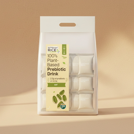 [Ecobag] NutriBrownRice® Oat + Prebiotic (30 Sachets )