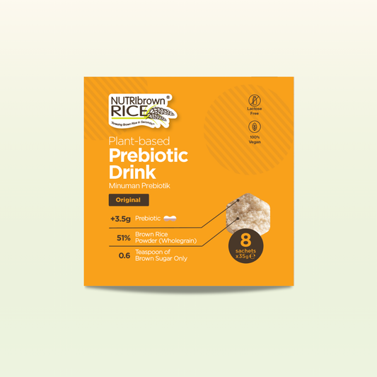 [Box] NutriBrownRice® Brown Sugar + Prebiotics (30 Sachets)