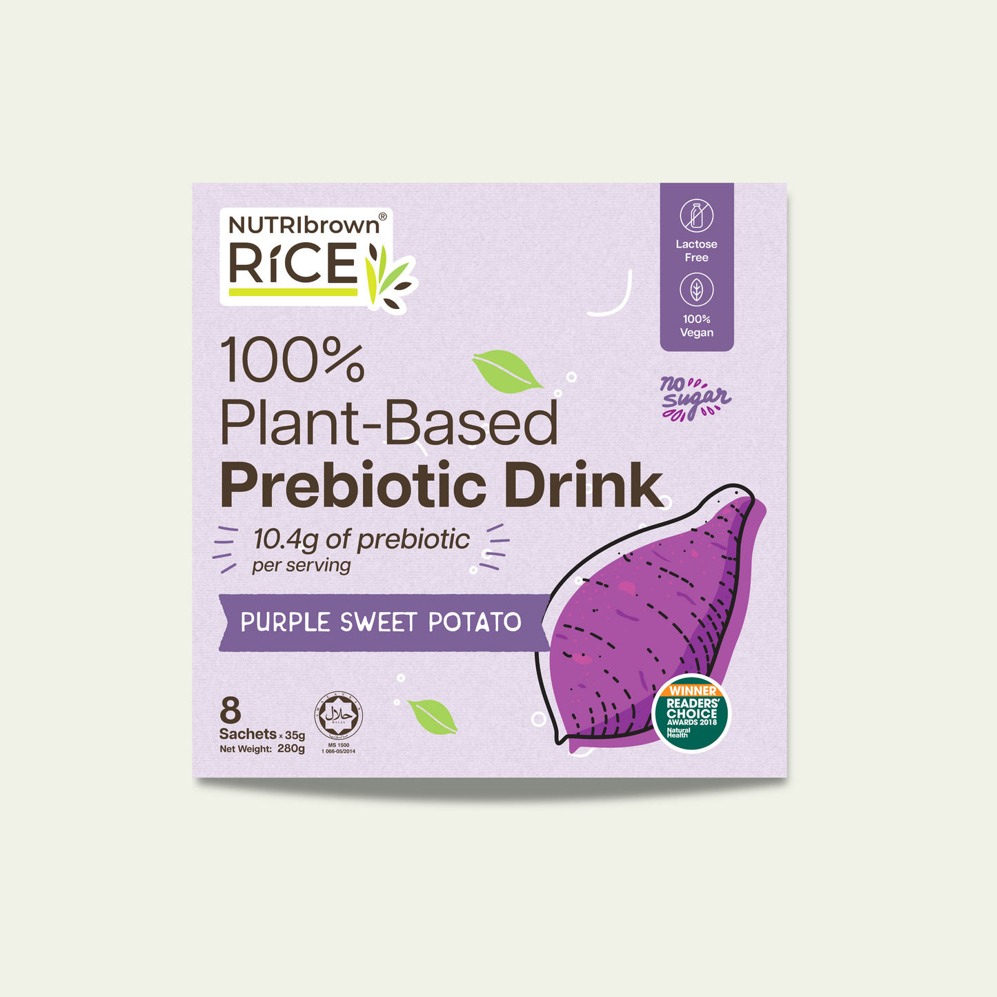 [Box] NutriBrownRice® Purple Sweet Potato + Prebiotic