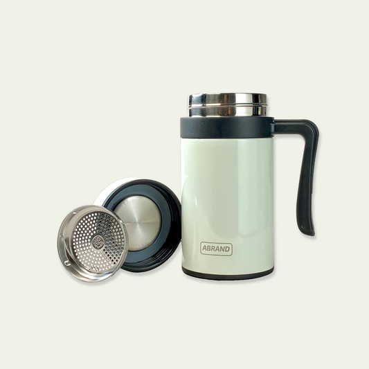 [MUG] ABRAND Thermos Cup 304 Stainless Steel Insulated Mug Anti-Leak Travel Mug Keep Warm Coffee Mug (Still Hot after 4 hours)