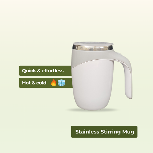 [MUG] Automatic Self-Stirring Electric Cup - STAINLESS STEEL