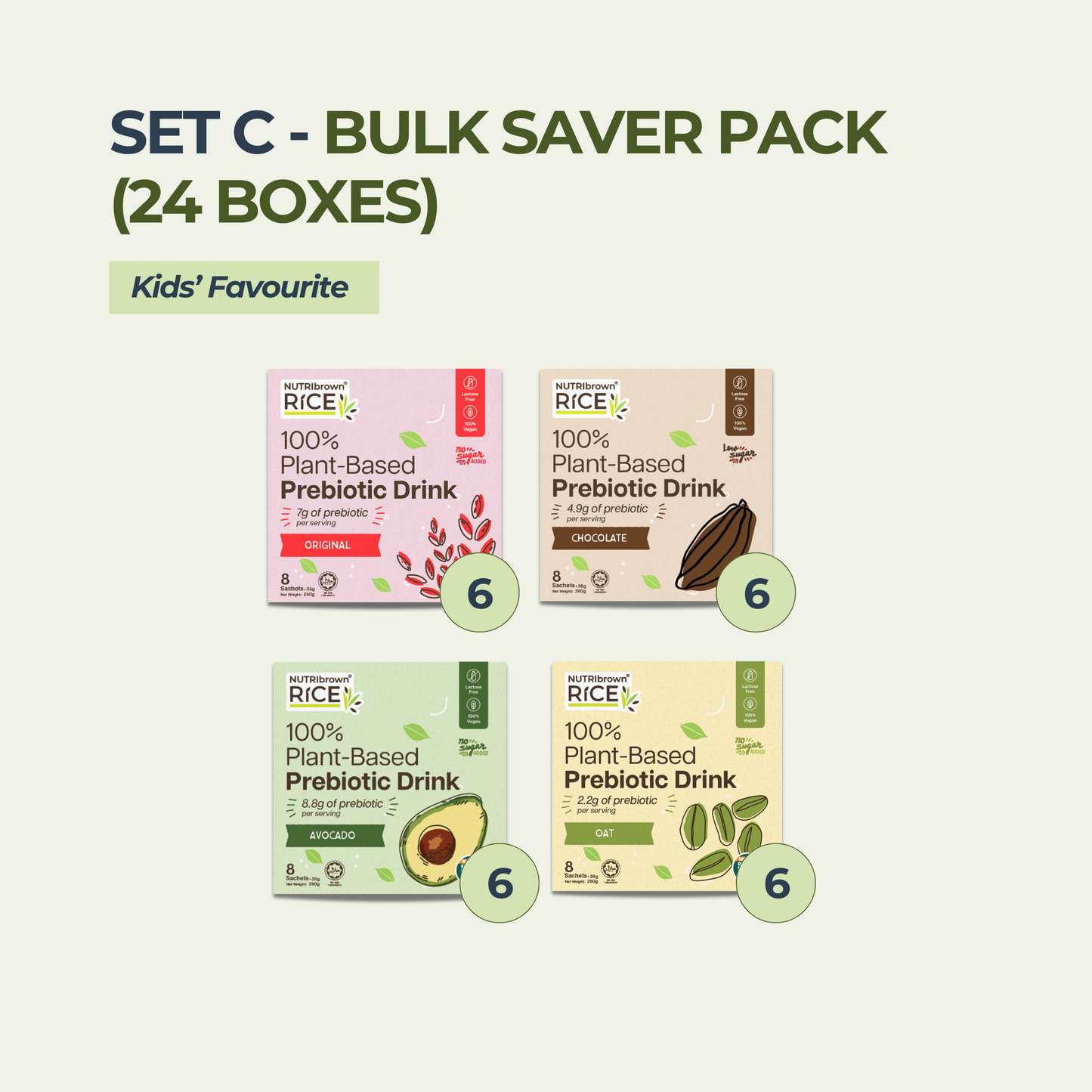[SET C] Options 1 – Bulk Saver Pack (24 Boxes)