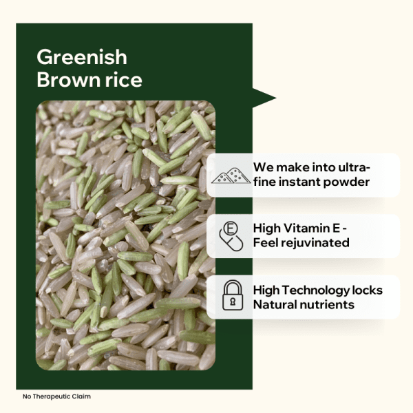 Greenish Brown Rice 1